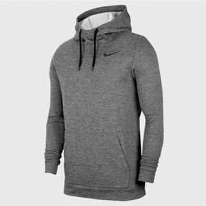 NIKE Men's Therma DRI FIT Zip Pocket Pullover Hoodie Size Medium Like New